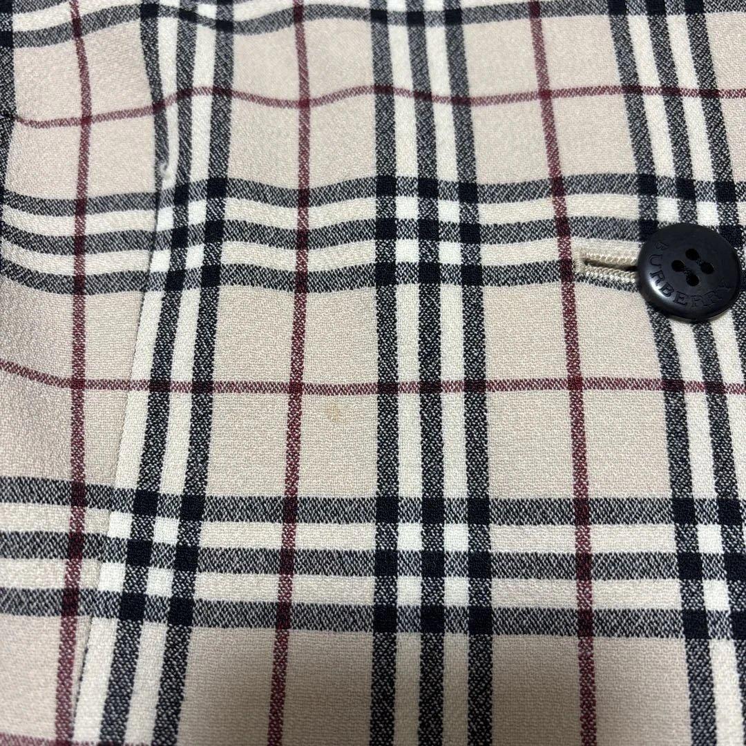 BURBERRY LONDON ノヴァチェック　テーラードジャケット　15号
