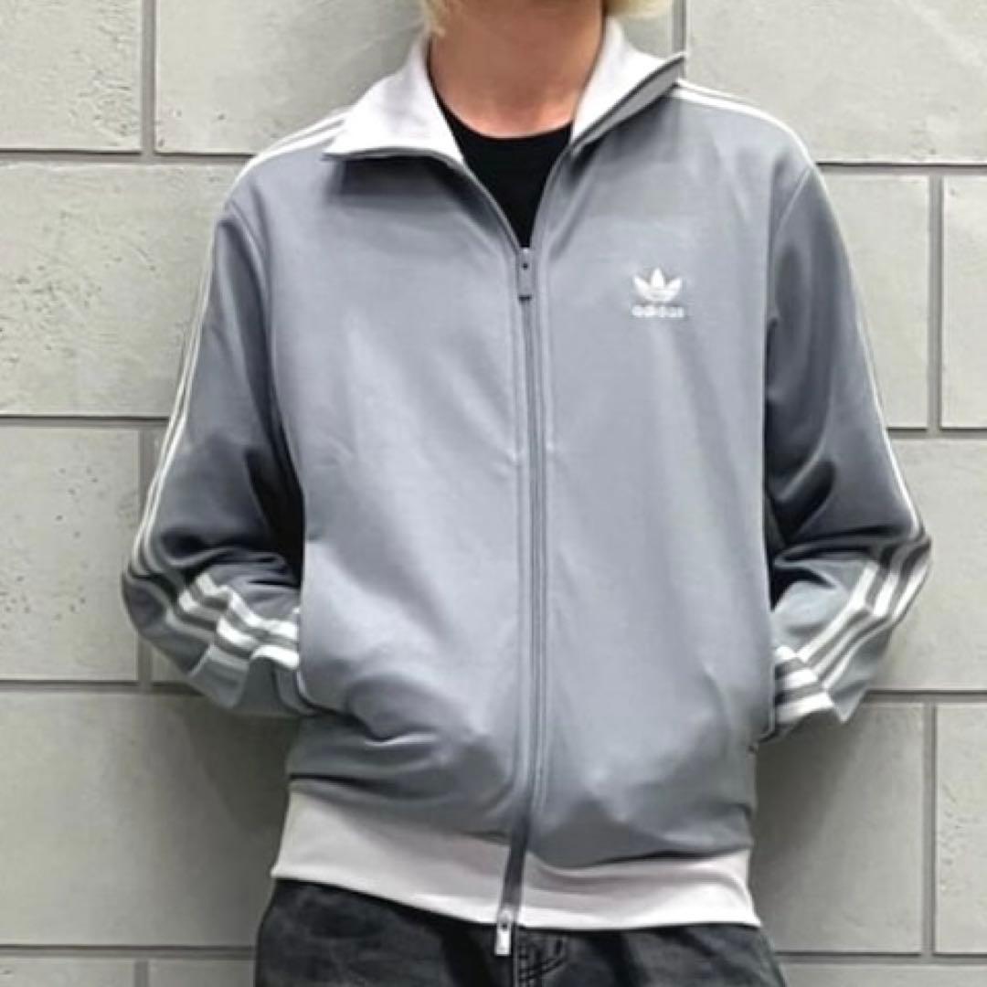 美品✨ アディダス オリジナルス トラックジャケット ジャージ グレー Sサイズ