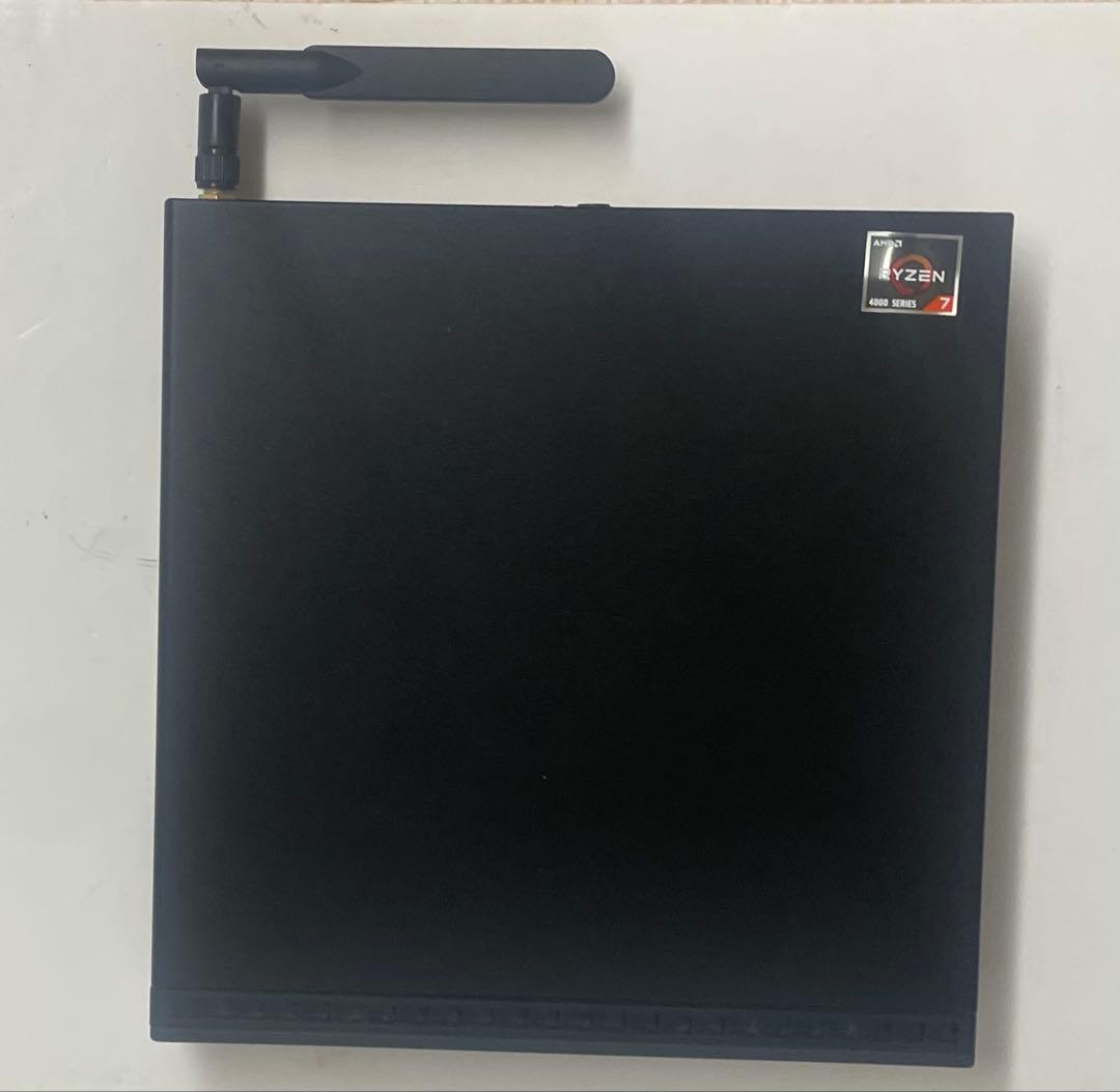 Lenovo ThinkCentre Ryzen7 4700GE ミニPC動作品