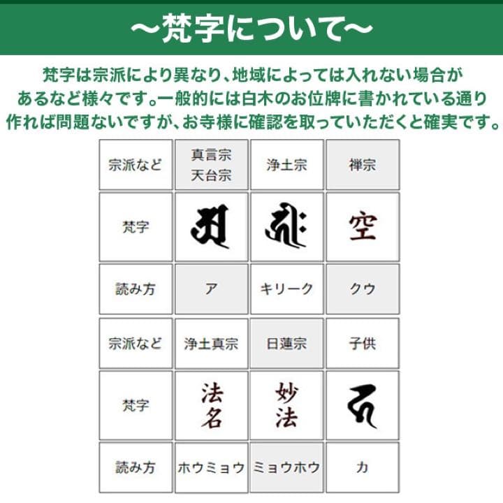 【送料・彫代無料】位牌 黒檀 紫檀 3.0寸〜6.0寸（0.5寸毎）