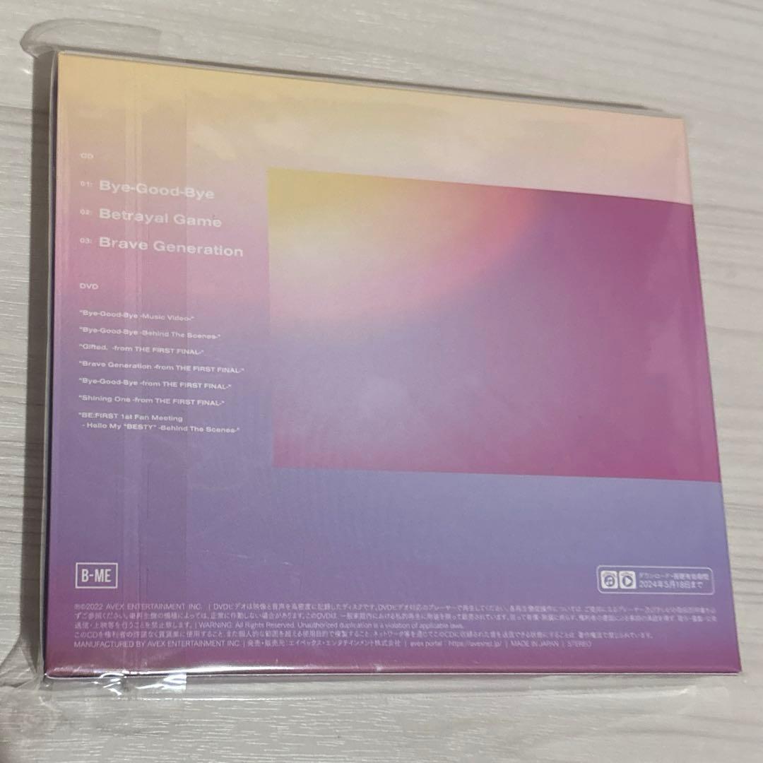 【BMSG MUSIC SHOP限定盤】Bye-Good-Bye(CD+DVD)