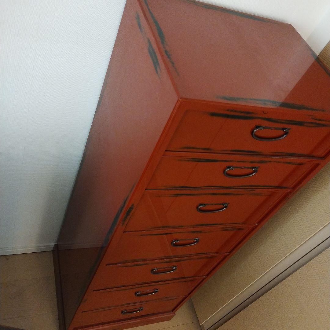 朱塗の箪笥