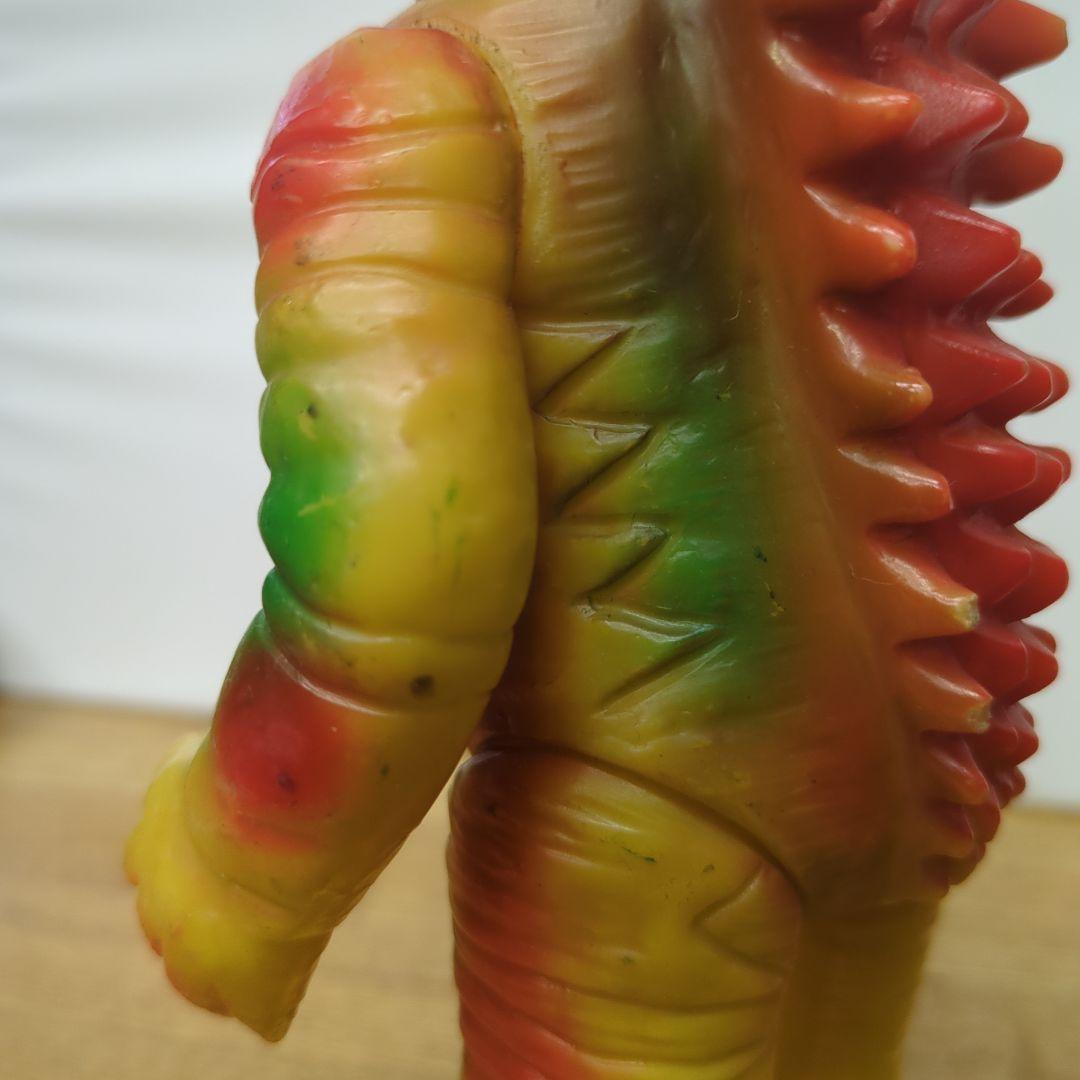 当時物！火焔怪獣ザイラス、怪獣フィギュア、ミラーマン怪獣、ブルマァク