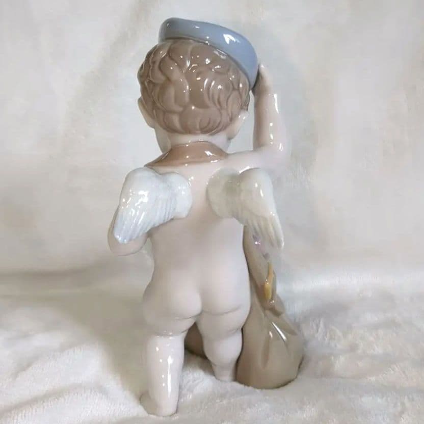LLADRO　リヤドロ　ハートがいっぱい　天使　郵便　フィギュリン　廃盤