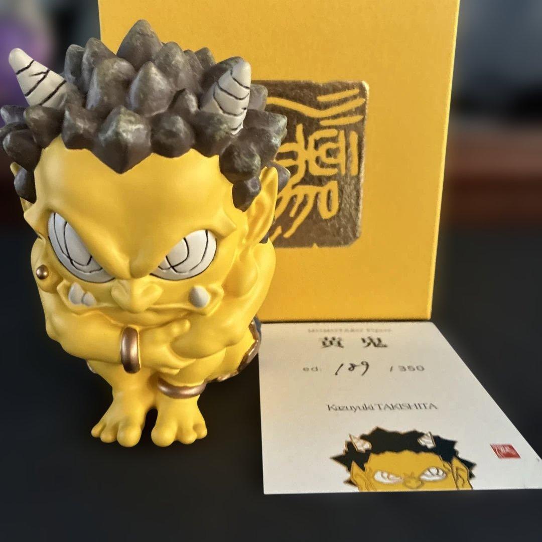 瀧下和之　鬼　体育坐り3体セット