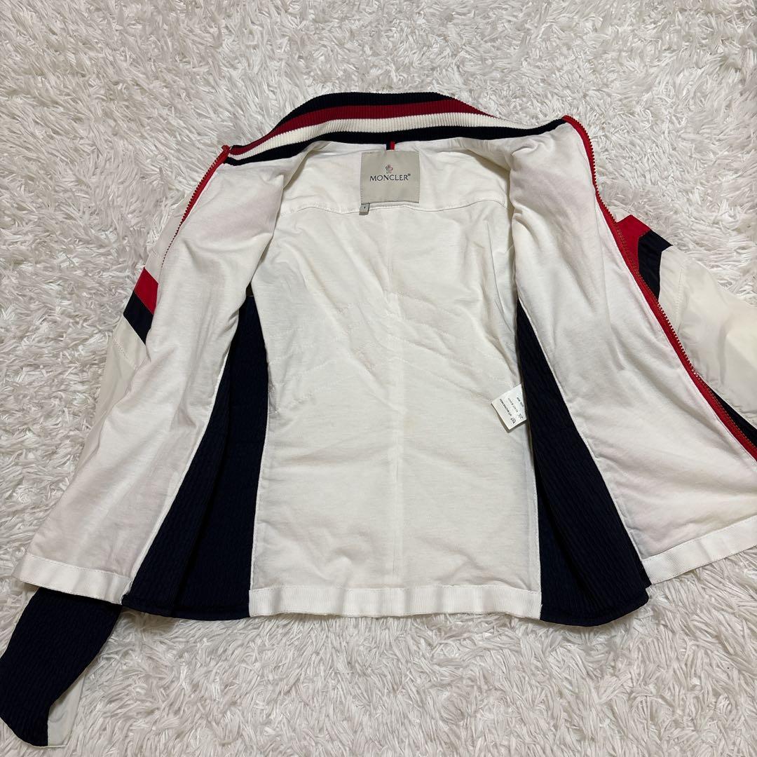 MONCLER モンクレール ブルゾンライダースジャケット サイズ1 Ｍ相当