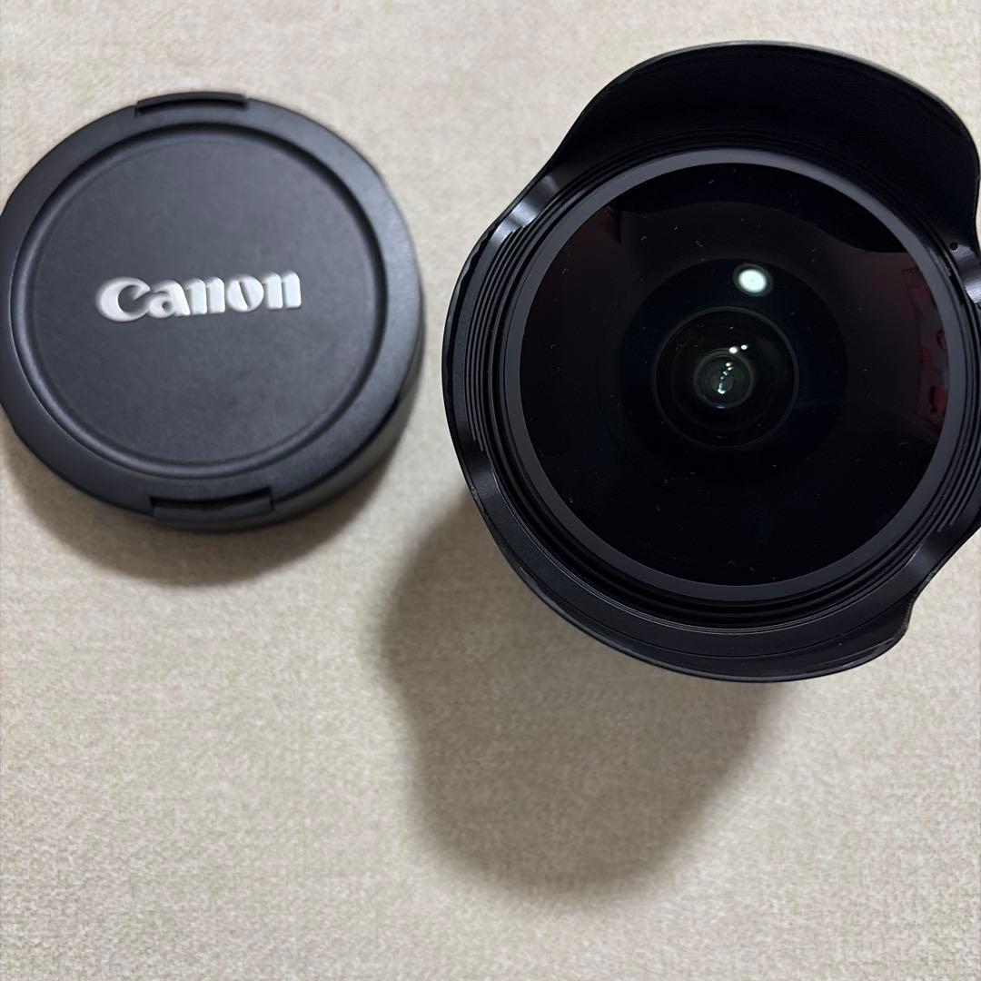 【お値下げしました】Canon EF8-15mm F4フィッシュアイ 魚眼レンズ