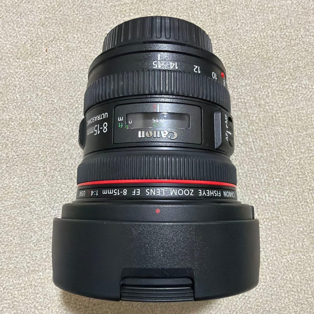 【お値下げしました】Canon EF8-15mm F4フィッシュアイ 魚眼レンズ