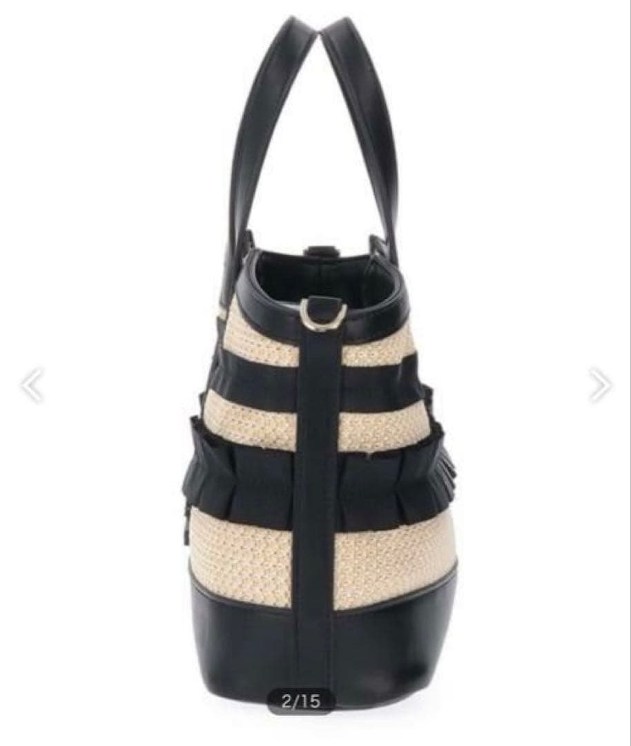 LANVIN en Bleu ランバン バリエ 2wayかごバッグ ブラック