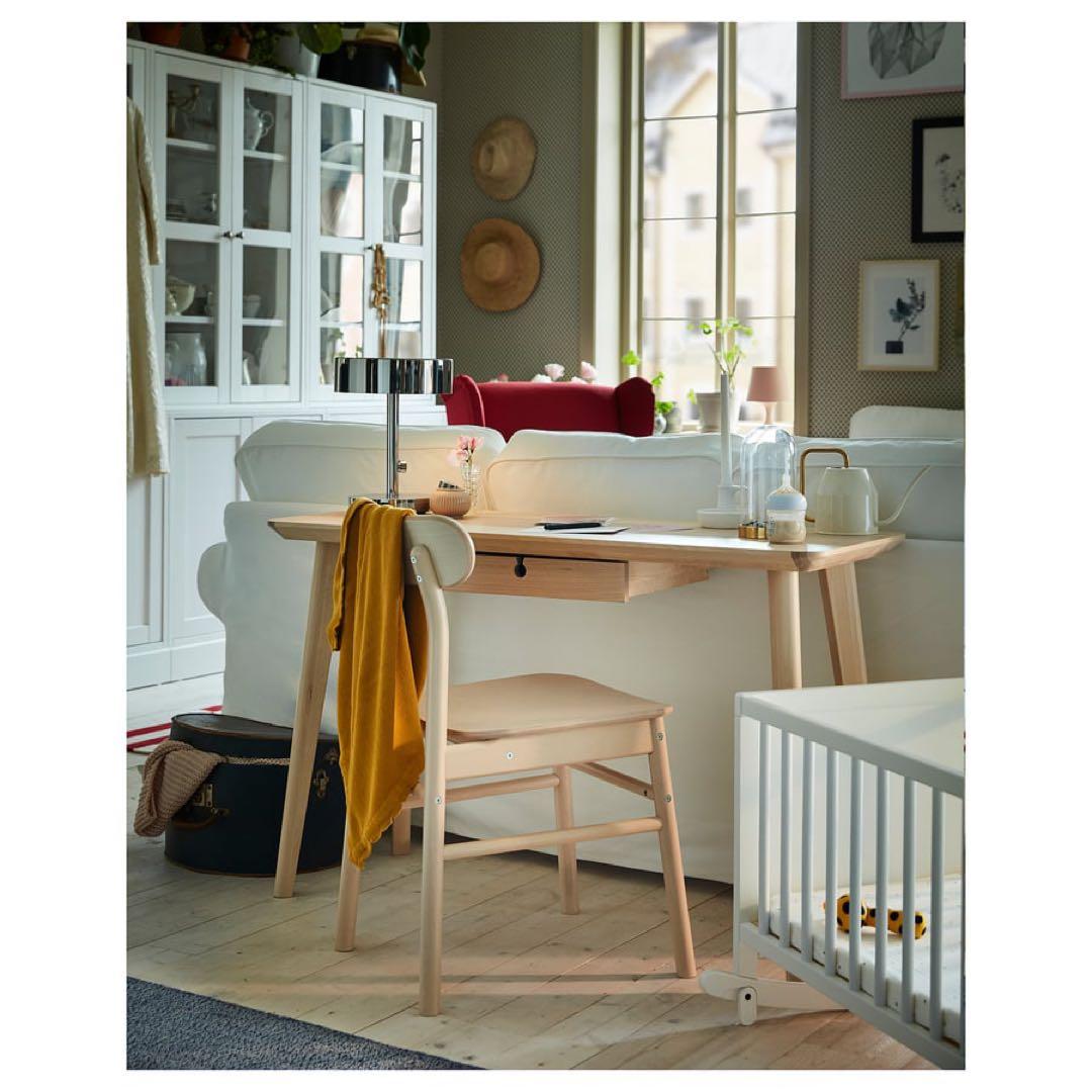 IKEA LISABO リーサボー デスク 118x45 cm 引き出し無し