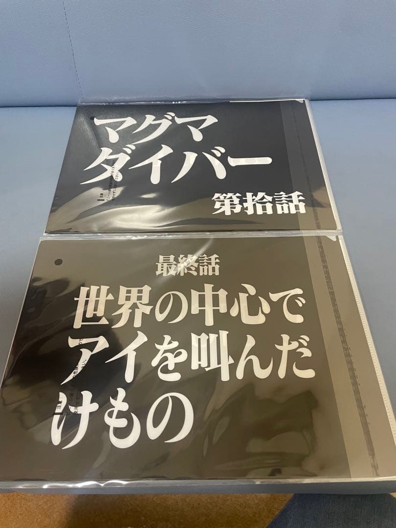 一番くじ新世紀エヴァンゲリオンA賞&ラストワン賞 ファイル5枚未開封クジ14枚付