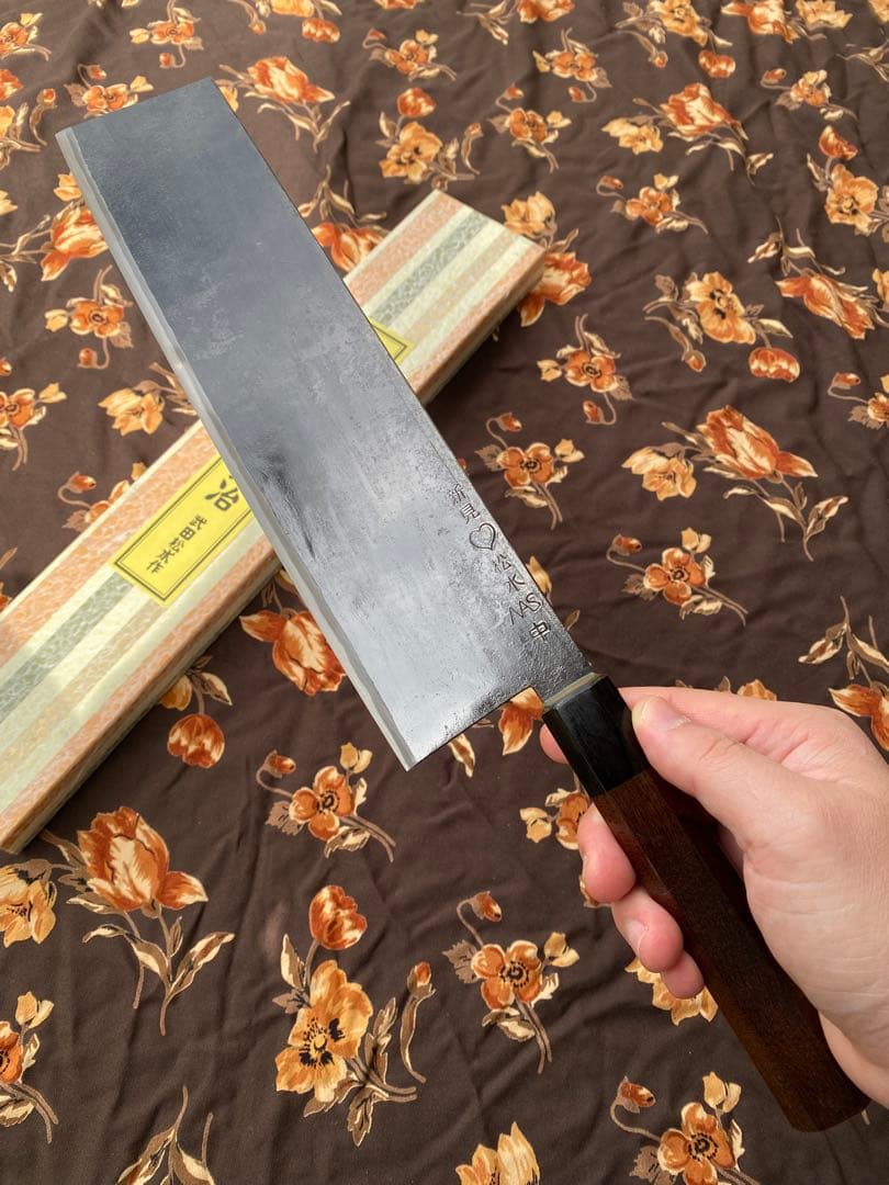 武田刃物TAKEDA 備中手打ち鍛冶　キリツケ（中）日立青紙スーパー鋼240mm