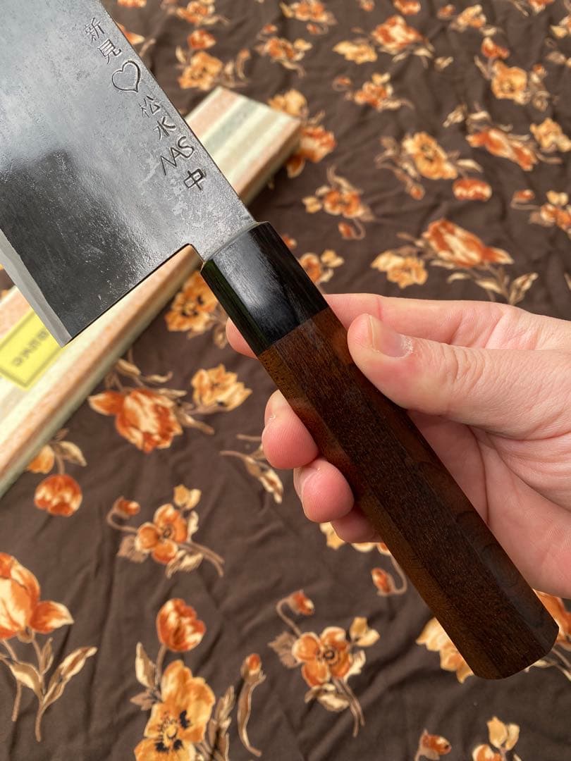 武田刃物TAKEDA 備中手打ち鍛冶　キリツケ（中）日立青紙スーパー鋼240mm