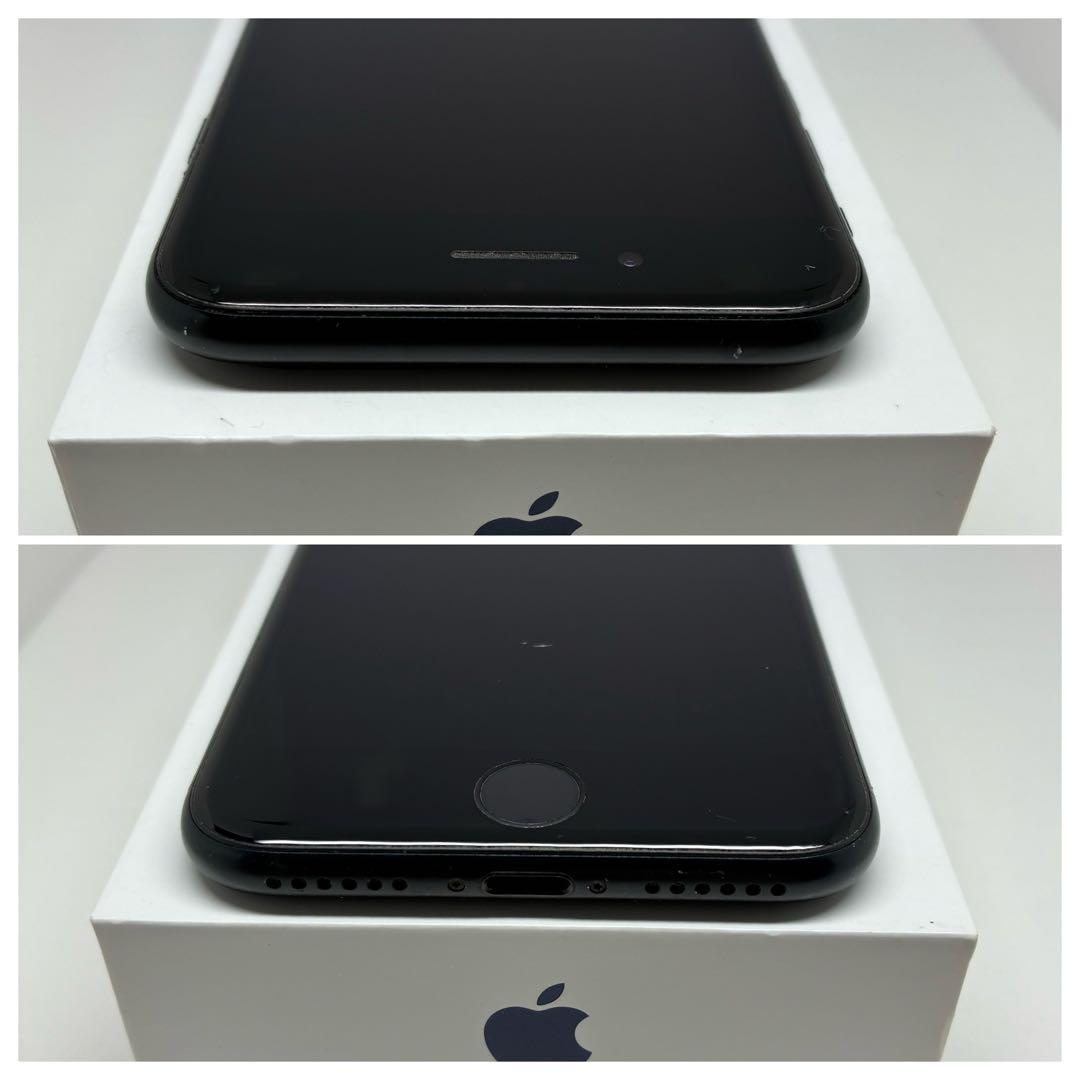 【極美品】iPhone SE3 64G ブラック　SIMフリー　純正新品バッテリ