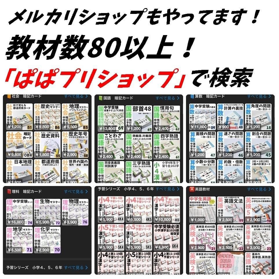 中学入試国語【069】受験に出る重要語句セット　サピックス　言葉ナビ上下対応