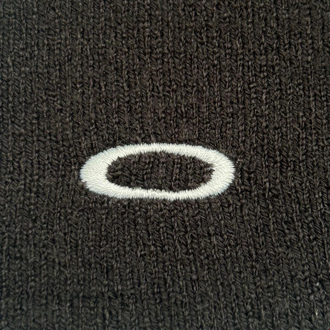 【激レア】OAKLEY archive ビーニー　ニット帽　00s スカルロゴ
