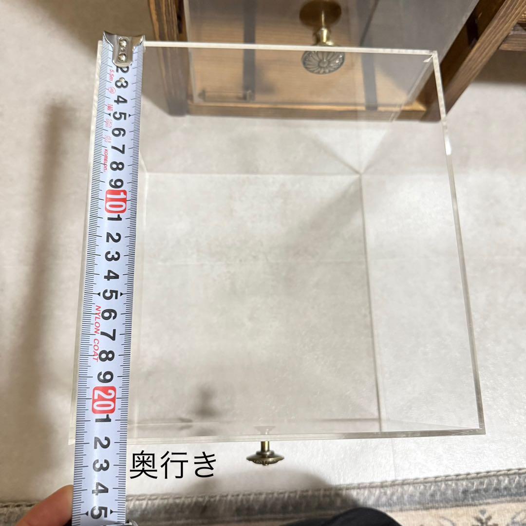 【確認用】 アクリルボックス ディスプレイ棚 オーダーメイド品 飾り棚