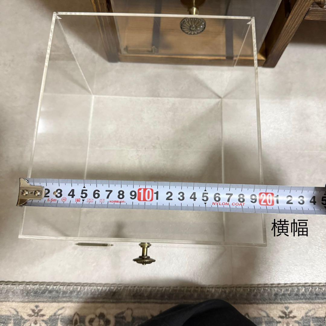 【確認用】 アクリルボックス ディスプレイ棚 オーダーメイド品 飾り棚