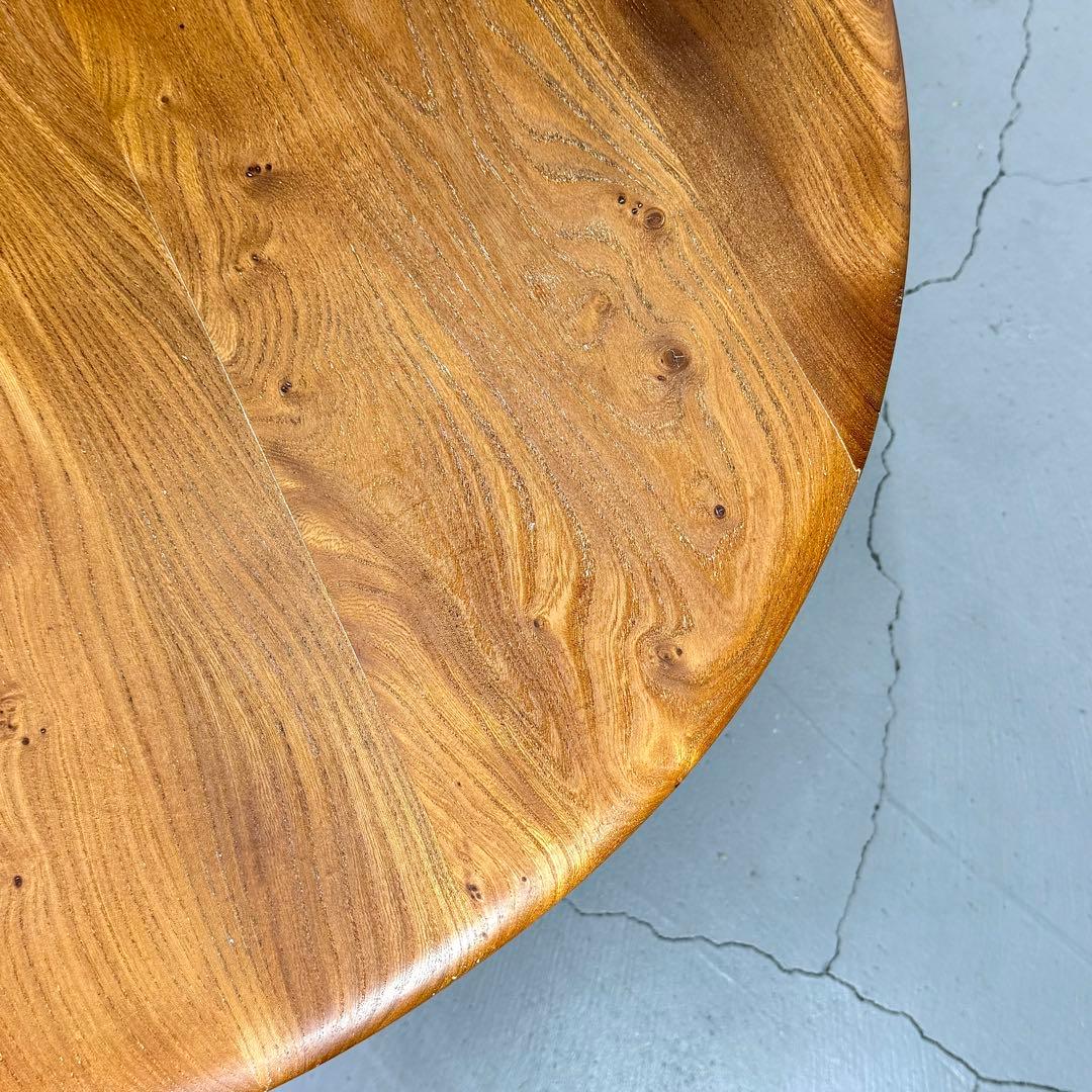 ERCOL(アーコール) ラウンドコーヒーテーブル (301) ビンテージ