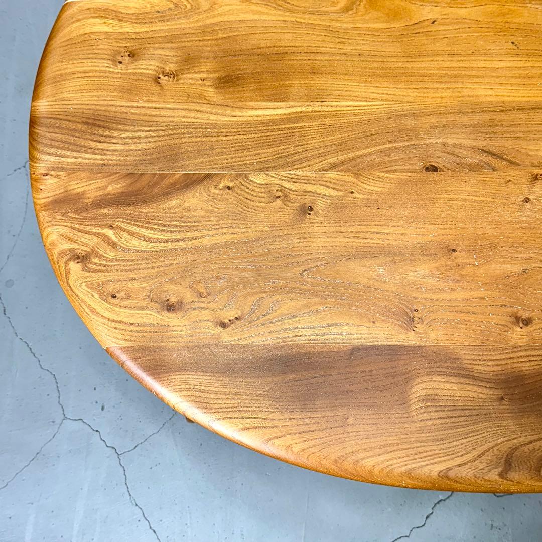 ERCOL(アーコール) ラウンドコーヒーテーブル (301) ビンテージ