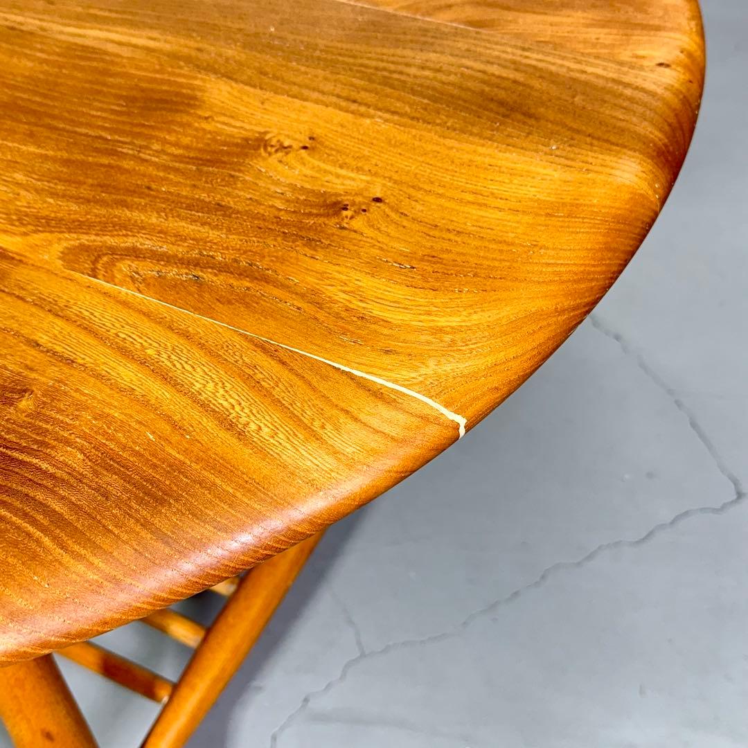 ERCOL(アーコール) ラウンドコーヒーテーブル (301) ビンテージ