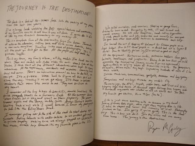 THE JOURNEY IS DESTINATION　Ryan Mcginley