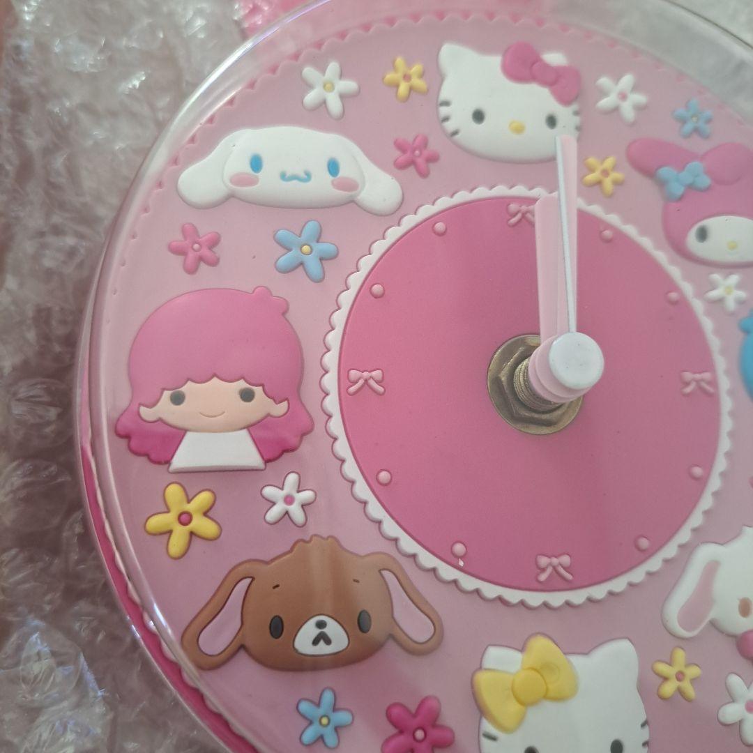 ハローキティ キャラクター置時計