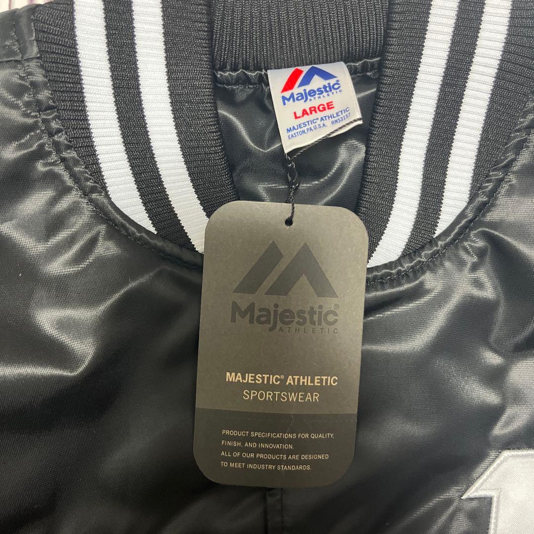超レアLサイズ⭐︎新品⭐︎MAJESTIC製RIZINスタジャン　黒