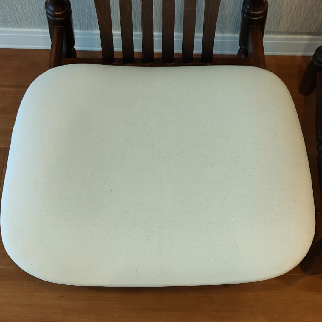ヴィンテージ　オーダー家具　Patio　ウィンザーチェア　木製　2脚セット