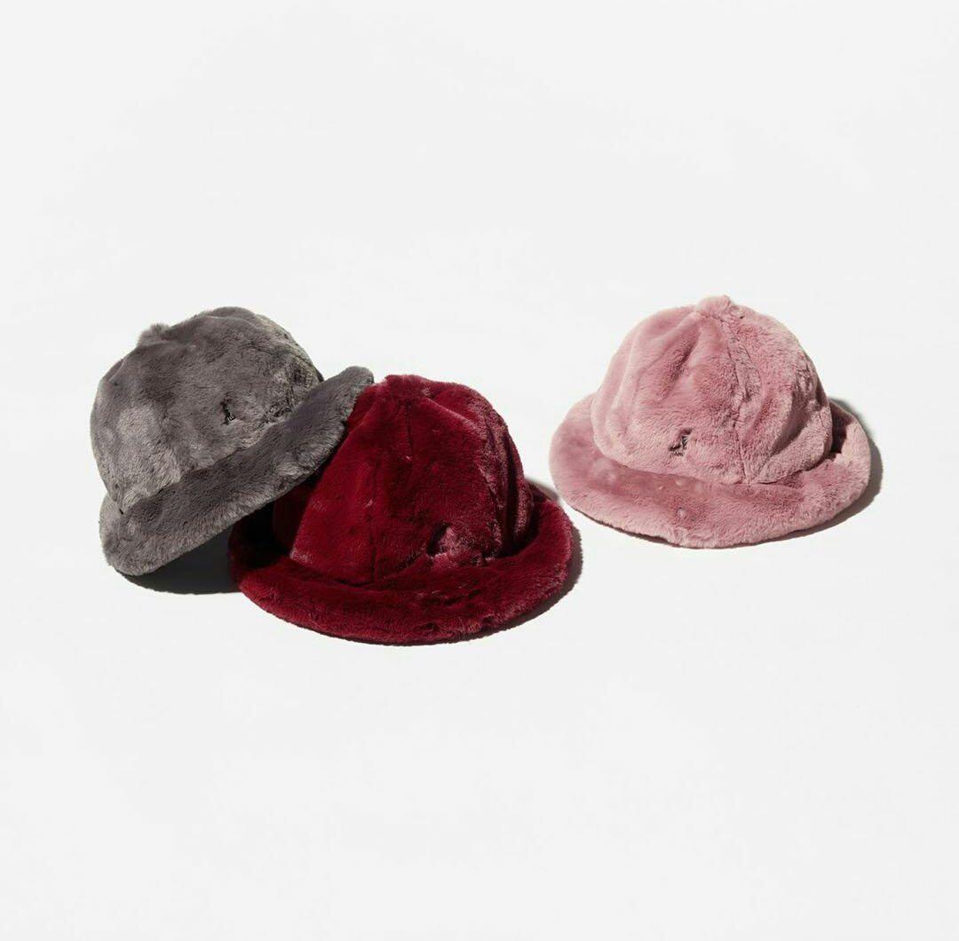 FUKASE×KANGOL タグ付き バーガンディ