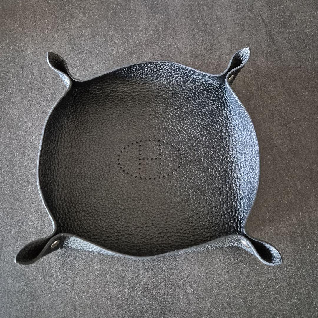【HERMES】レザー インテリアトレイ