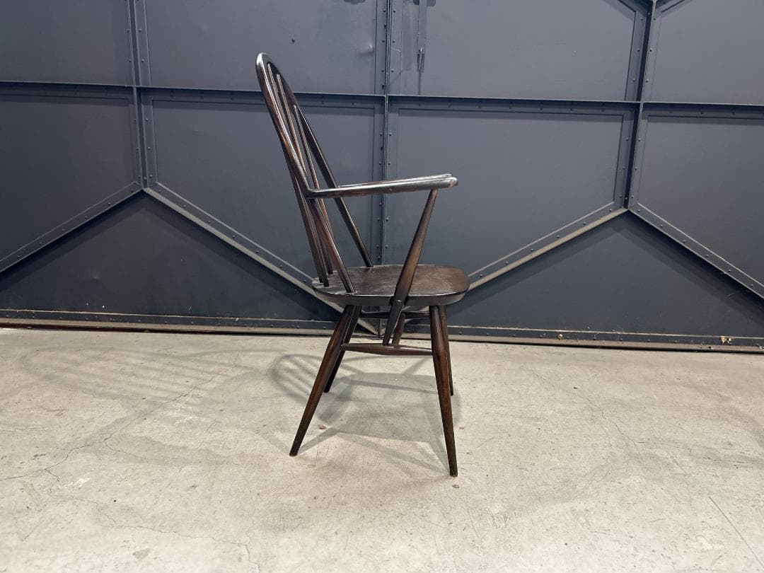 英国vintage　アーコール / ERCOL　クエーカーアームチェア　60's