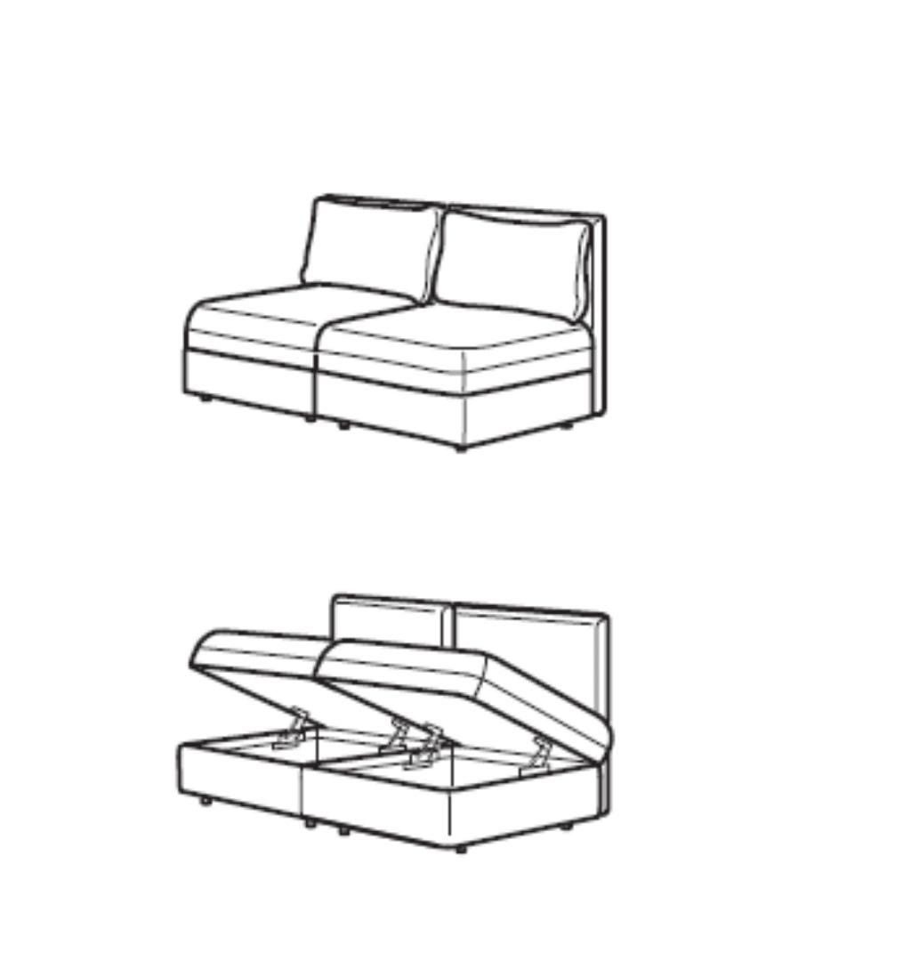 IKEA ソファー　/ VALLENTUNA ヴァレントゥナ