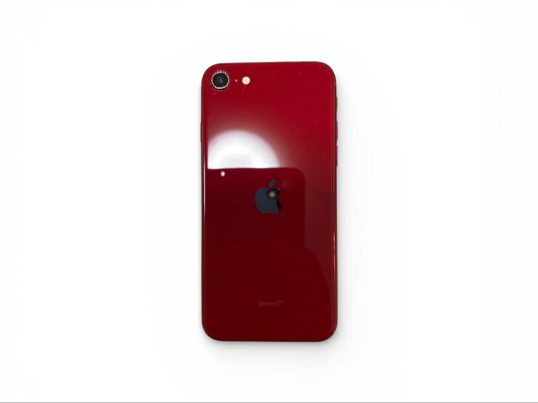 Apple iPhone SE (第3世代) レッド 本体 スマホカバー付き