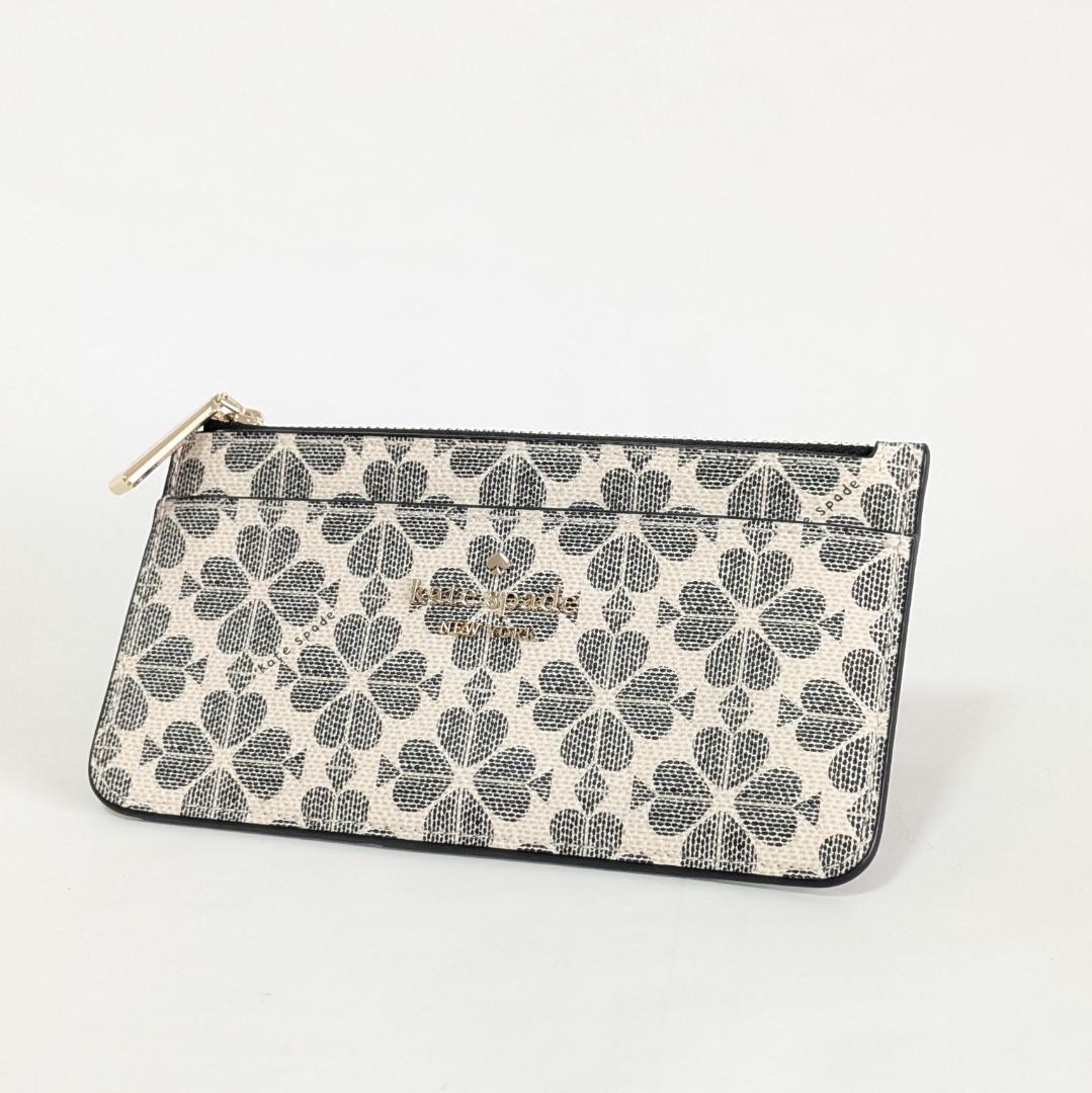 【新品未使用】Kate Spade 折財布 クローバー ケース