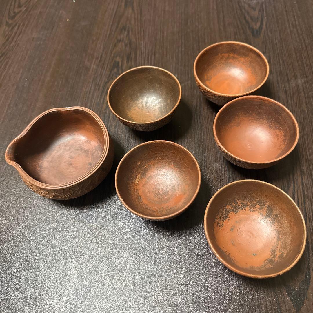 備前焼　茶道具 茶碗 湯呑み　湯冷やし　時代物