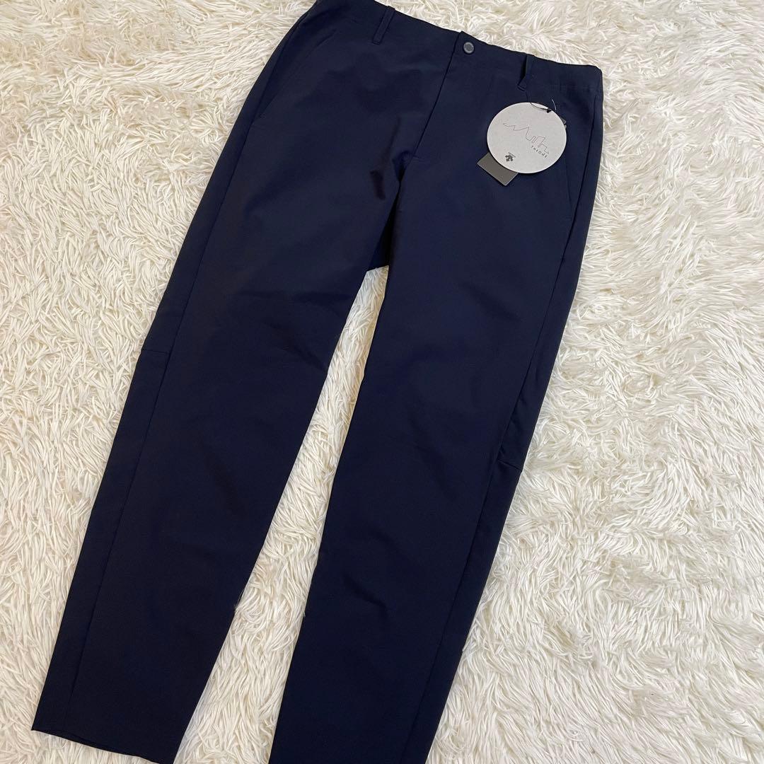 新品　デサント　スーツ 上下　セットアップ ビジネス ネイビー　XL