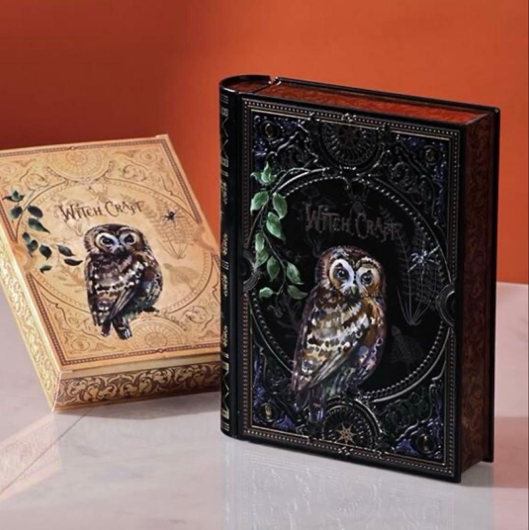 販売終了品❤︎新品❤︎カルディ❤︎魔法辞書カレンダー缶❤︎魔法辞書クッキー缶