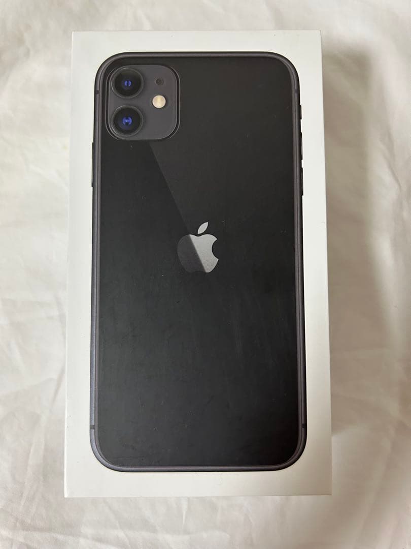 iPhone 11 本体 ブラック SIMフリー 箱アリ