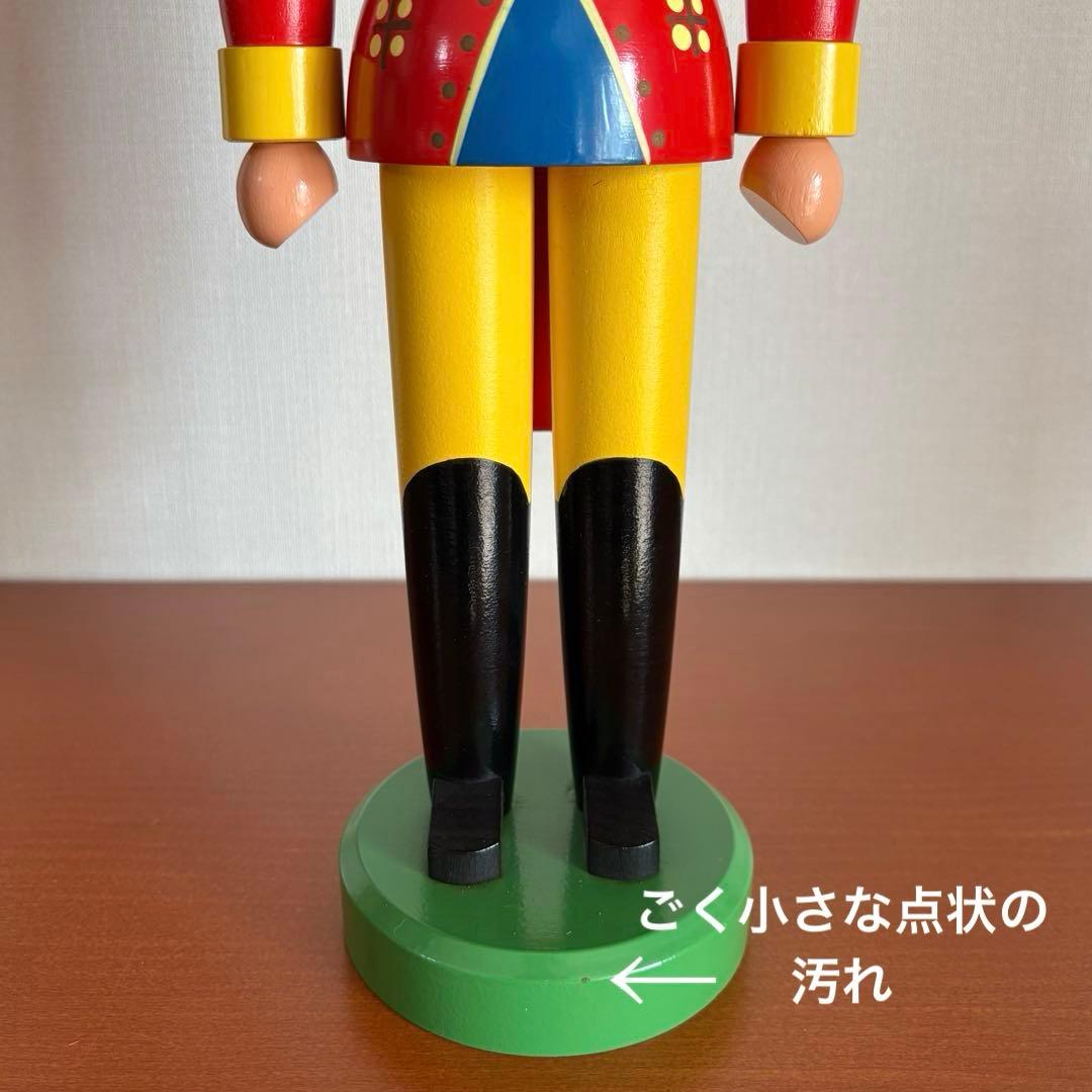 ドイツ エルツ山地 くるみ割り人形 王様 高さ35cm legler製