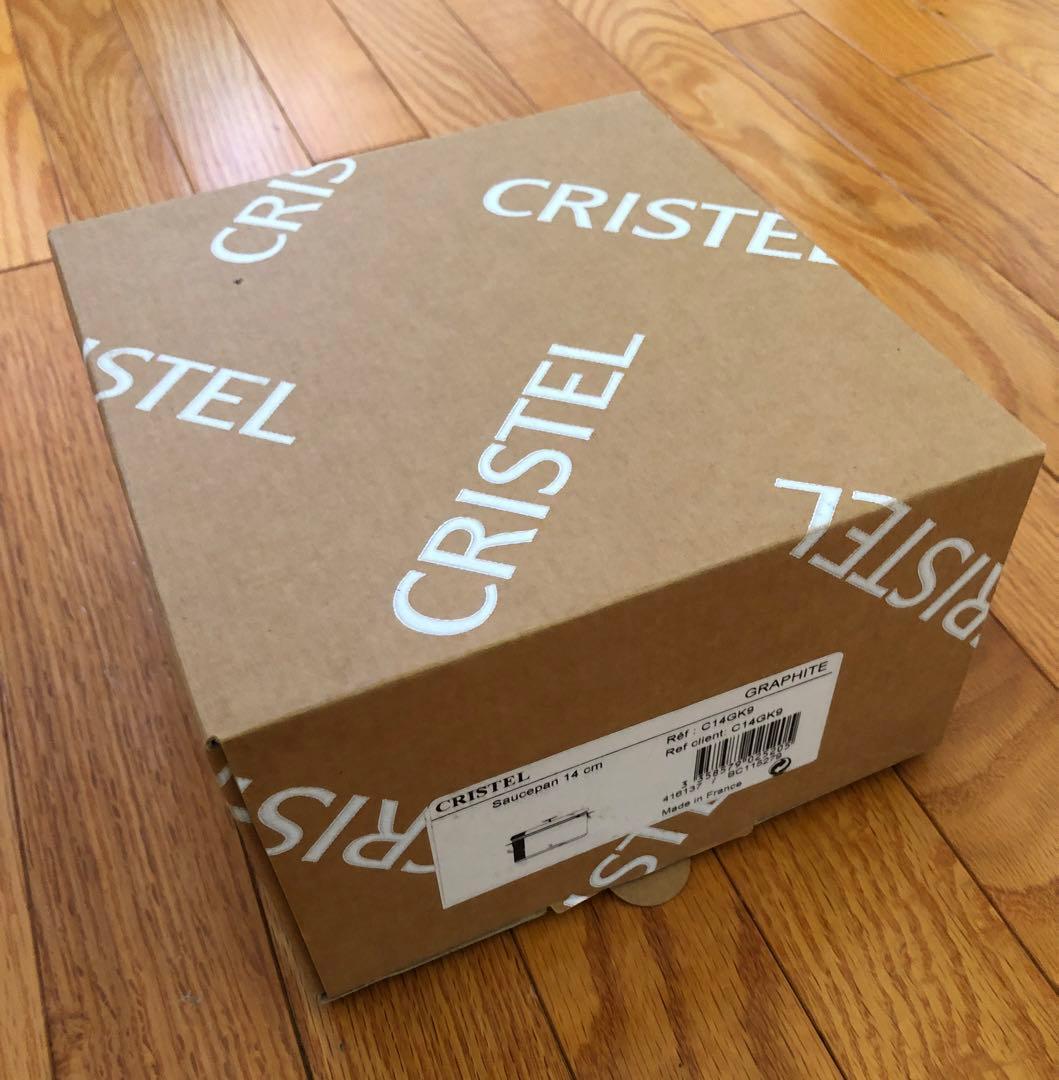 【新品箱入】cristel クリステル グラフィット 14cm深鍋