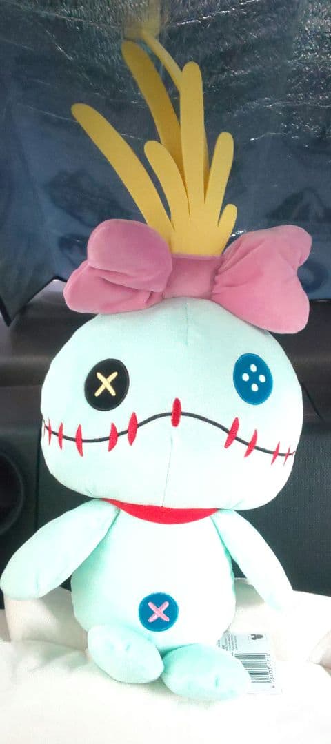 スティッチ ぬいぐるみ スクランプ