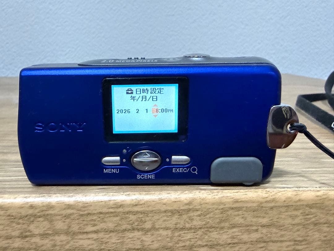 SONY Cyber-shot DSC-U30 メモリ付属