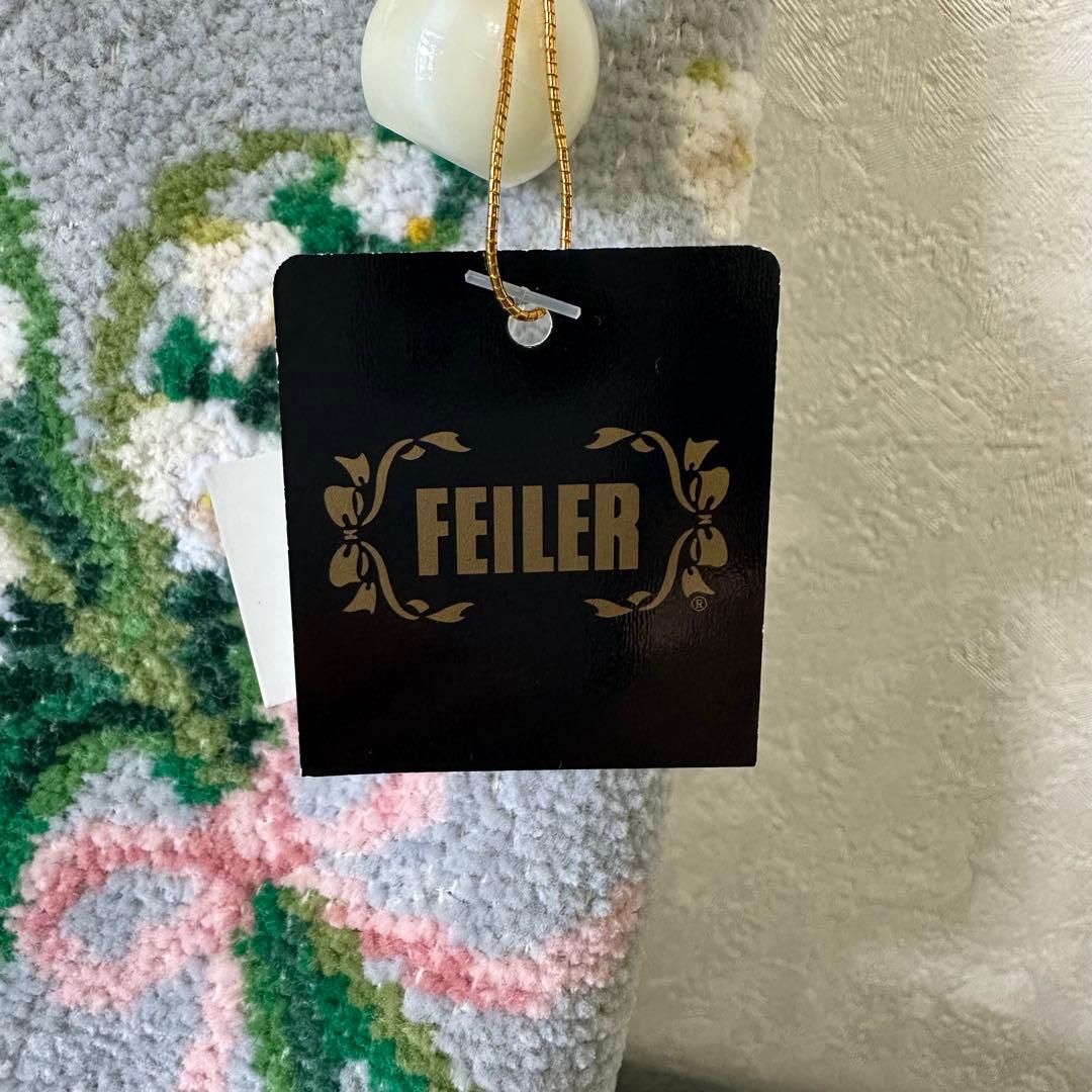【新品未使用】FEILER 花柄 ボトルポーチ ピュールミュゲ すずらん