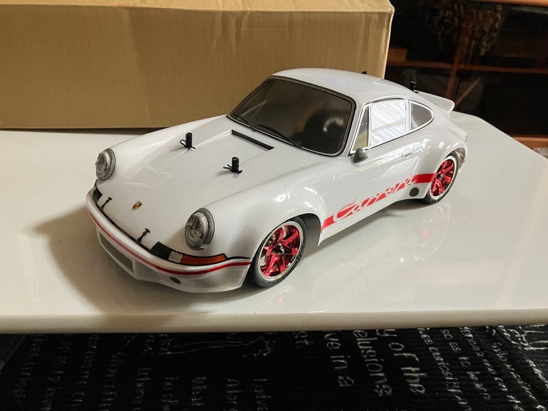 タミヤBT01 ポルシェ911カレラRSR2.8 オプションく組み込み