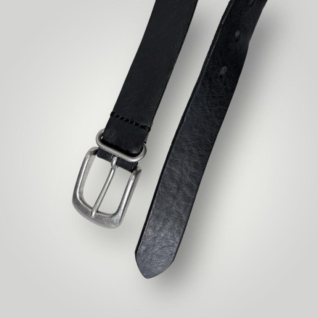 [人気] Hender Scheme レザー シュリンクショルダーベルト 黒