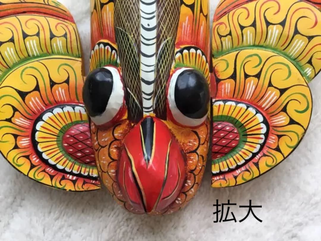 トーテムポール　木製　totem pole