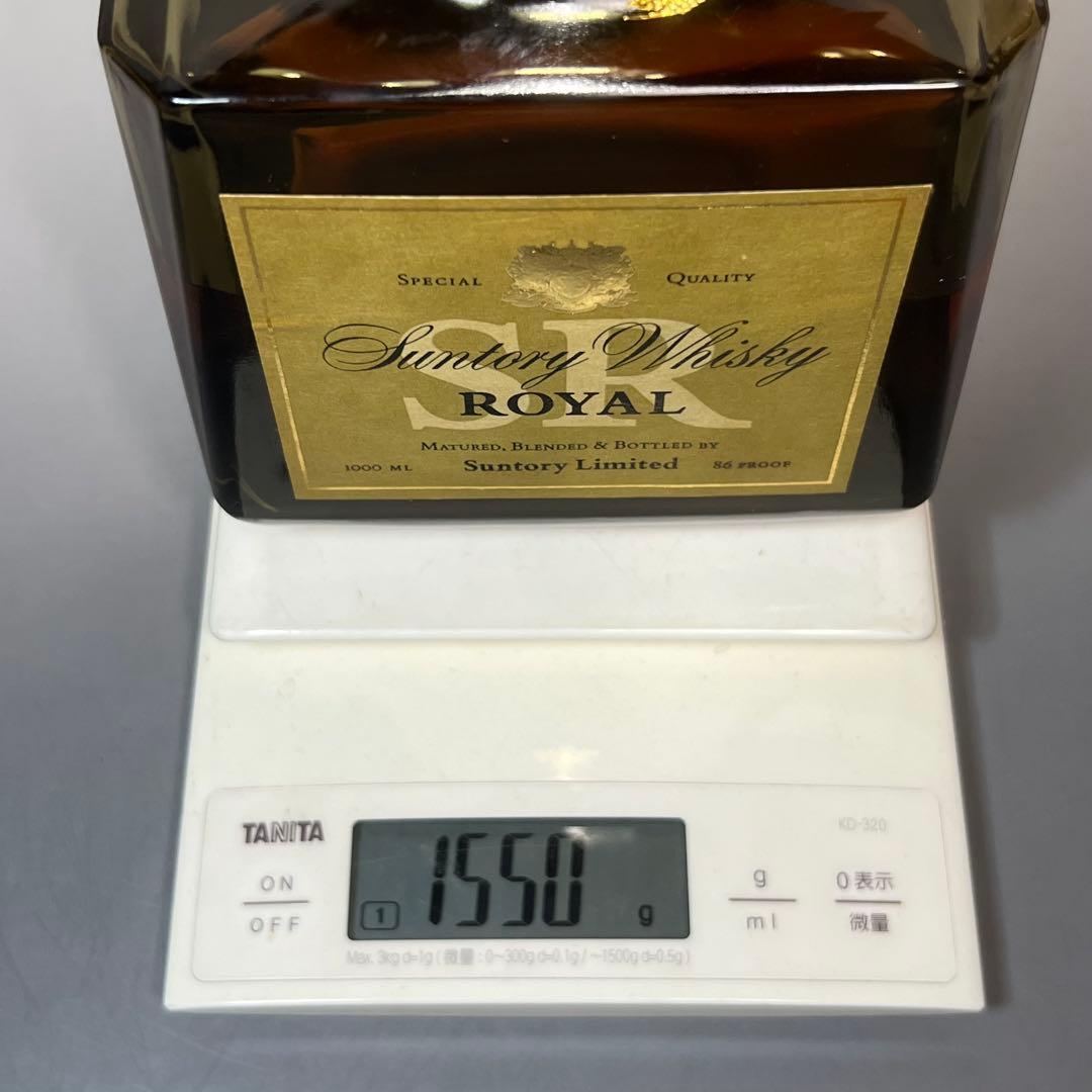 未開栓 古酒 サントリー ウイスキー ロイヤル 1000ml 2本まとめて 箱付
