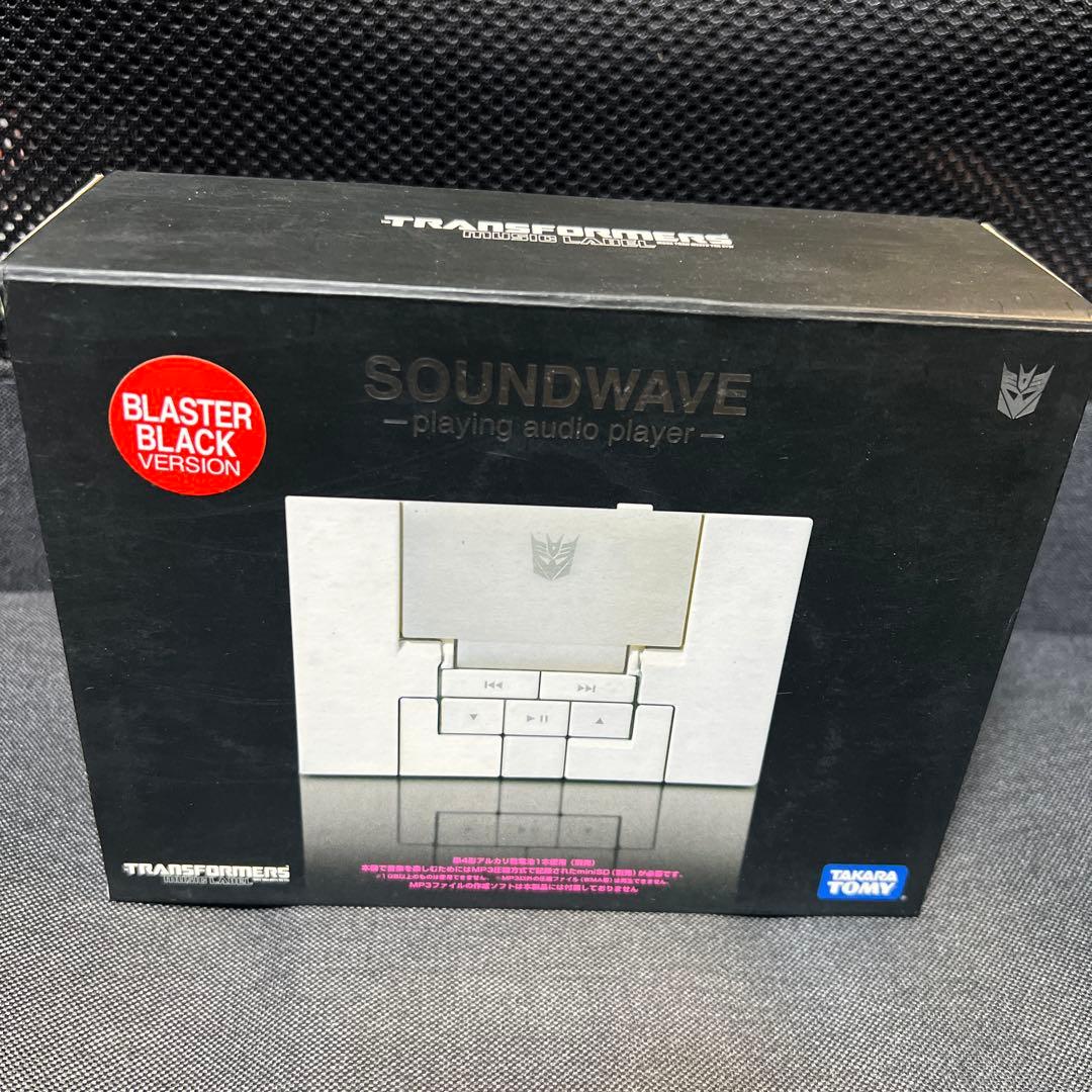 【新品】サウンドウェーブブラスターブラックバージョン ミュージッ
