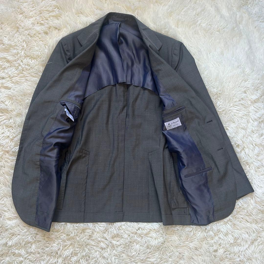 Errico Formicola スーツ　セットアップ　ウール　グレー